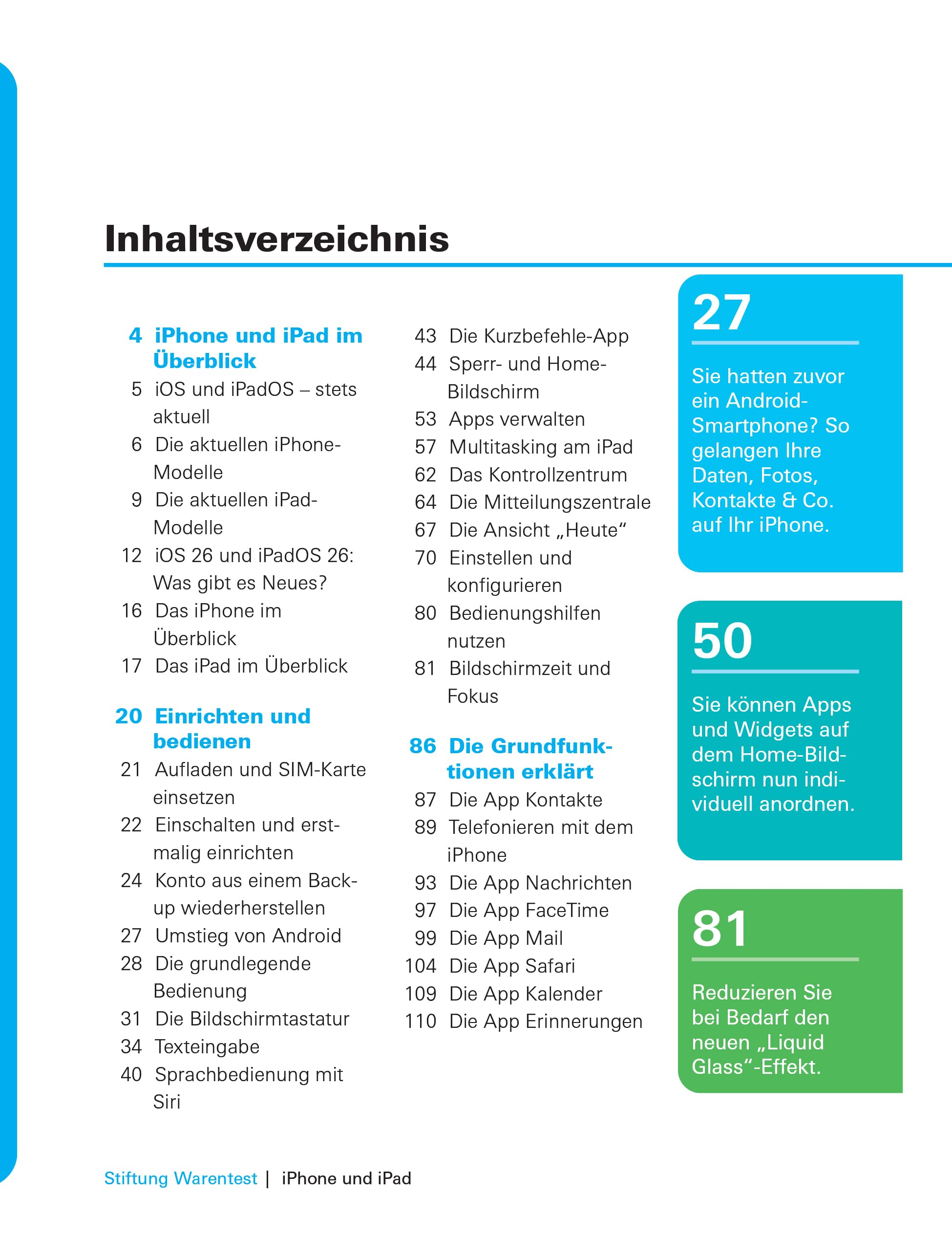 Handbuch für iPhone und iPad: Alle Funktionen verständlich erklärt - Für iOS 26 | Die einfache Anleitung (Digitale Welt einfach erklärt)