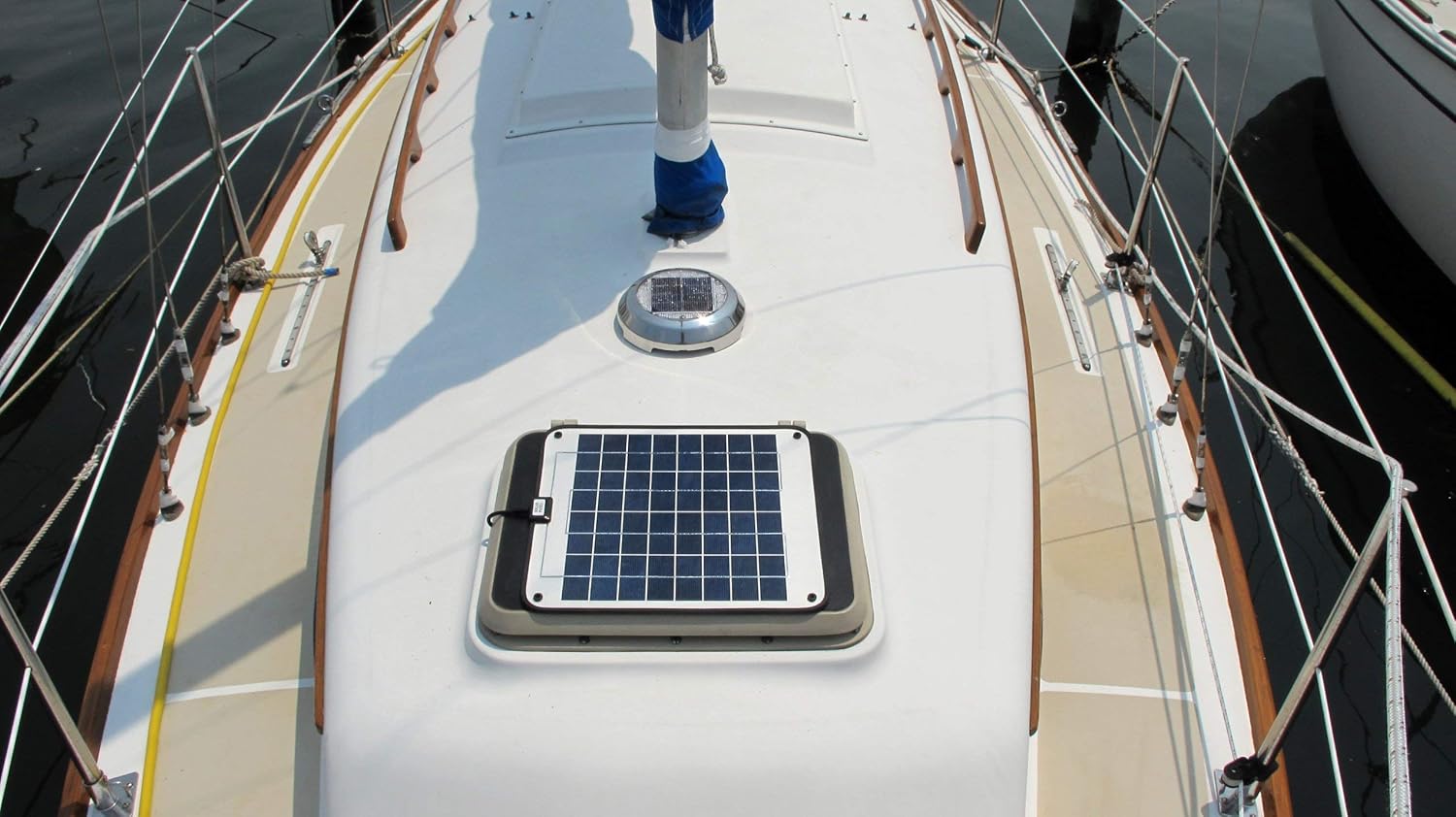 Sale ! Solar Maintainer for 2 or More 12Volt Deep Cycle Marine Batteries Connected in Parallel Trolling Motor - No Experience Plug & Play Design. Dimensions 14.1" L x 15.7" W x 1/4" Thick. 10' Cable.