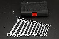 Vista 5 de FLZOSPER - Llave de carraca métrica de 18 mm, llave combinada de carraca de 72 dientes con cabeza de caja