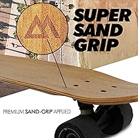Vista 3 de Magneto - Patineta Completa 70 x 19 cm Madera de Arce Canadiense Ruedas de Uretano de 60 MM Tabla de Doble Patada Cóncava Patineta Cruiser