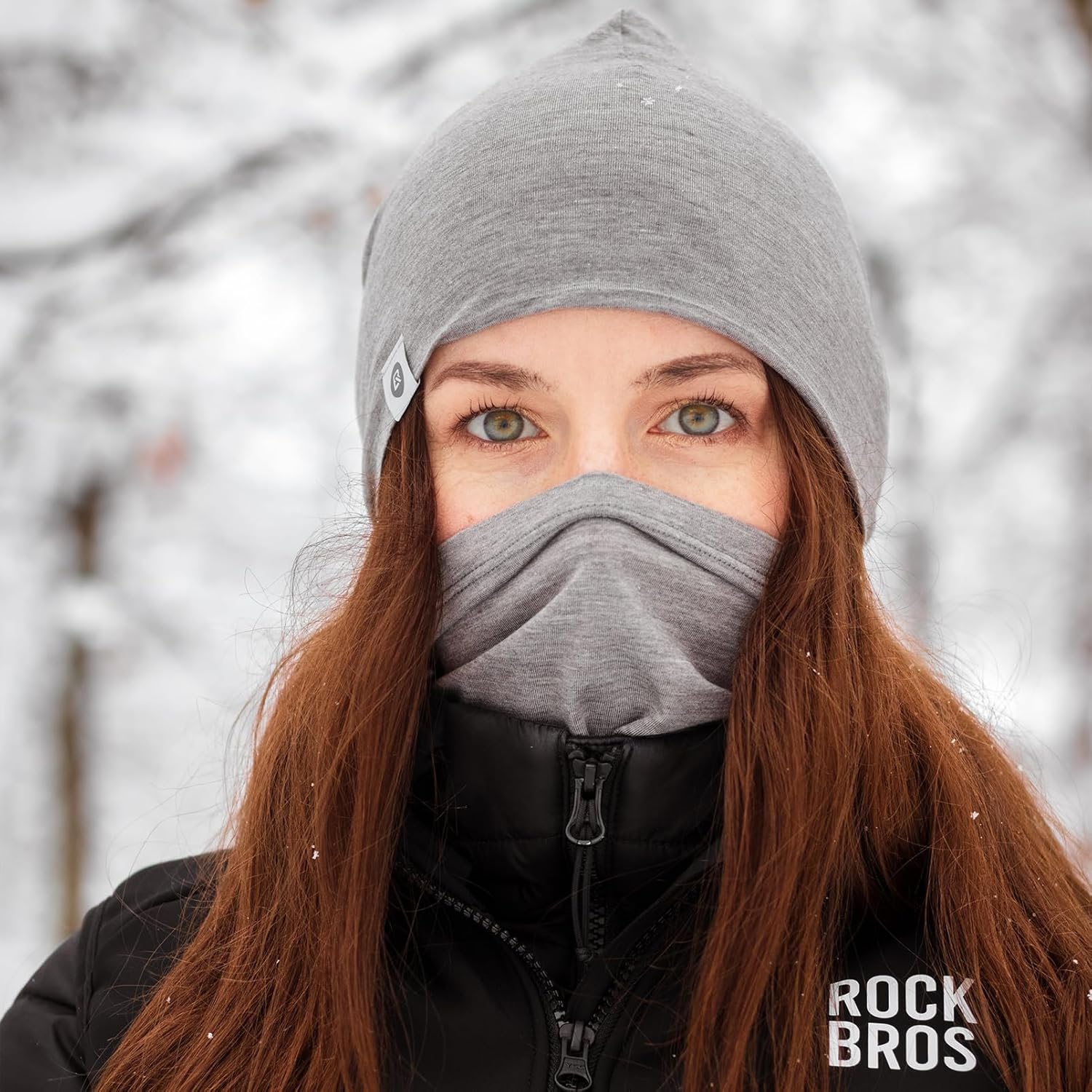 ROCKBROS Skull Caps for Men Warm Winter Cycling Cap Breathable Under Helmet Liner for Biking Motorcycling Running - Image 8