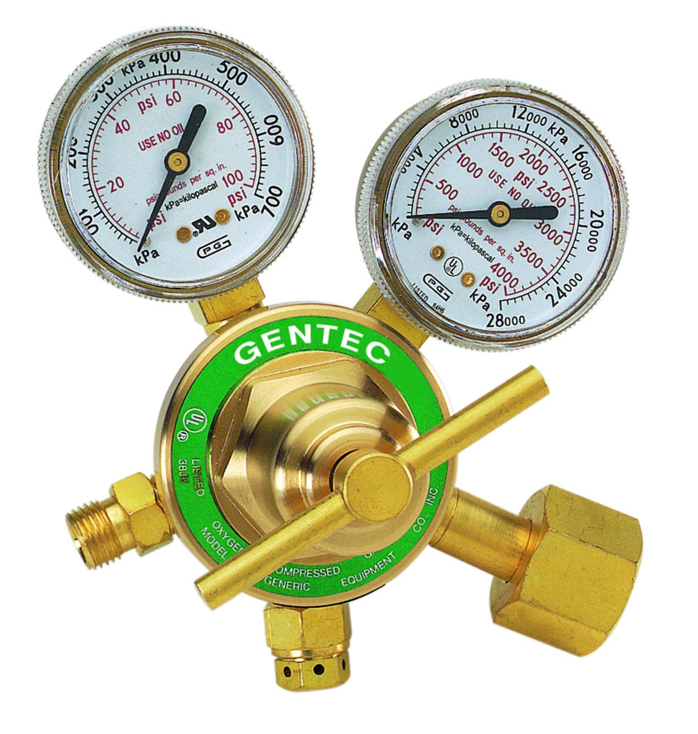 GENTEC, 152X-80, GW 33-152X-80 MED DUTYOXYGEN CGA540