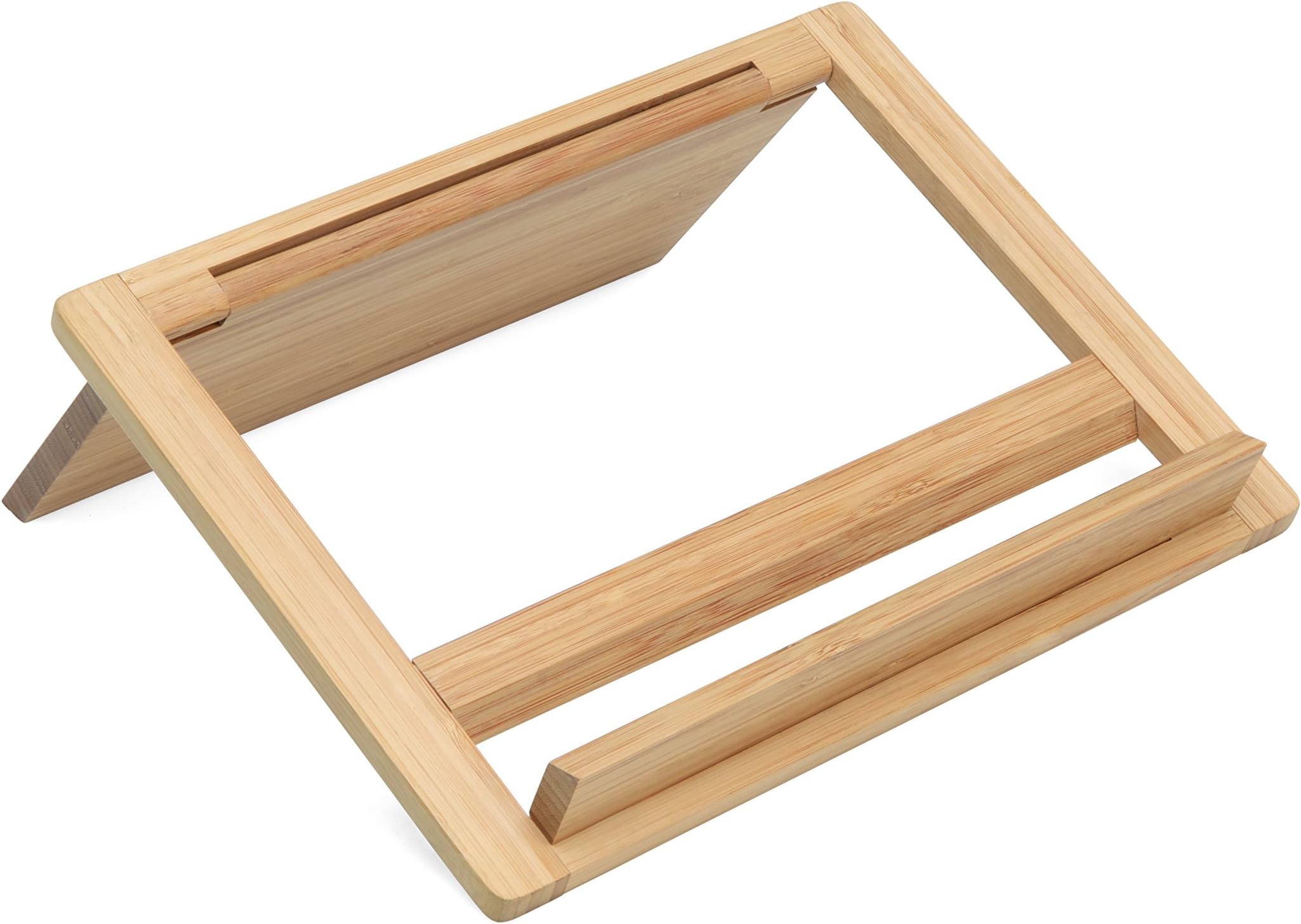 Wooden Cookbook Stand, Beech Wood