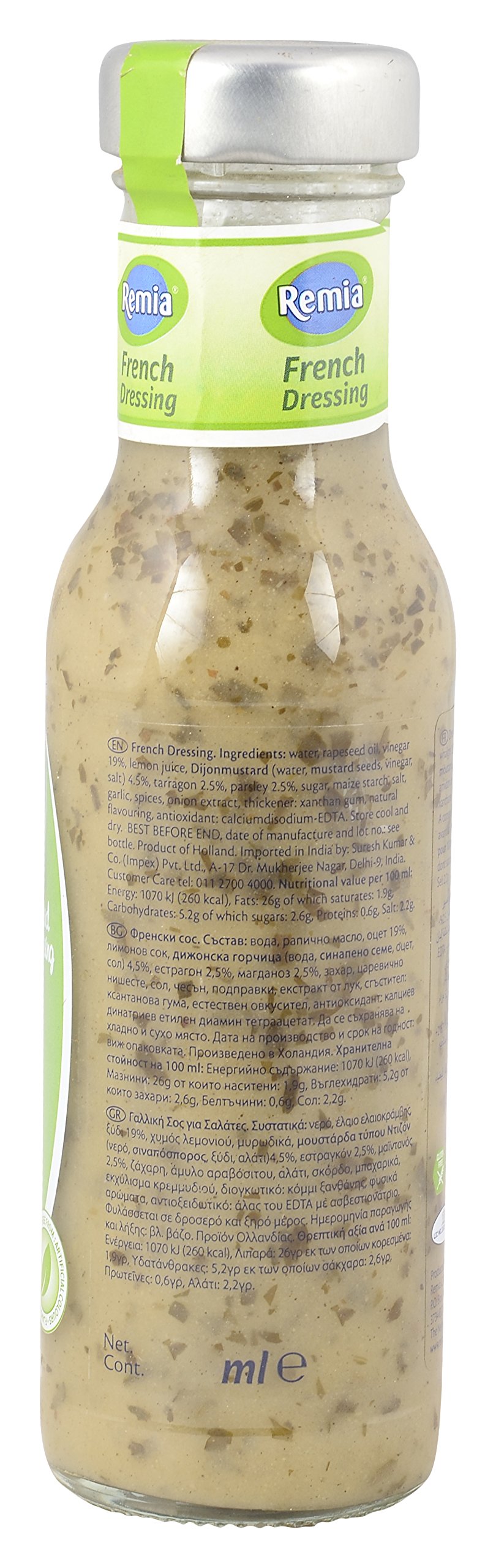 Remia Salad Dressing - French, 250Ml Bottle