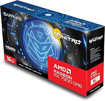 保証書付美品 RADEON 7900GRE SAPPHIRE nitro+モデル SAPPHIRE NITRO+ Radeon RX 7900 GRE GAMING OC 16GB GDDR6