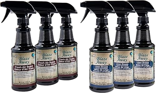 Miniatura 1 de Blaze Away Ambientador comercial, eliminador de olores y espray neutralizador de humo, eliminación profesional de olores, limpia olores fuertes a