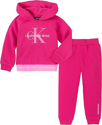 Calvin Klein Girls' 2 Pieces Jog Set 