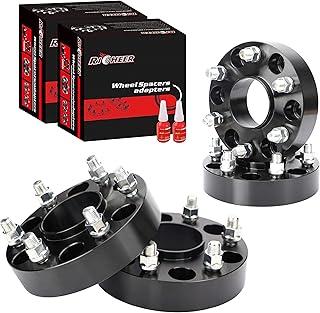 Richeer 4 PCS 2 inch Hubcentric Wheel Spacers 6x135 for F-o-r-d 2004-2014 F150,2003-2014 Expedition,Lincoln 2003-2014 Navigator,2006-2014 Mark LT with 14x2 Studs & 87mm Bore