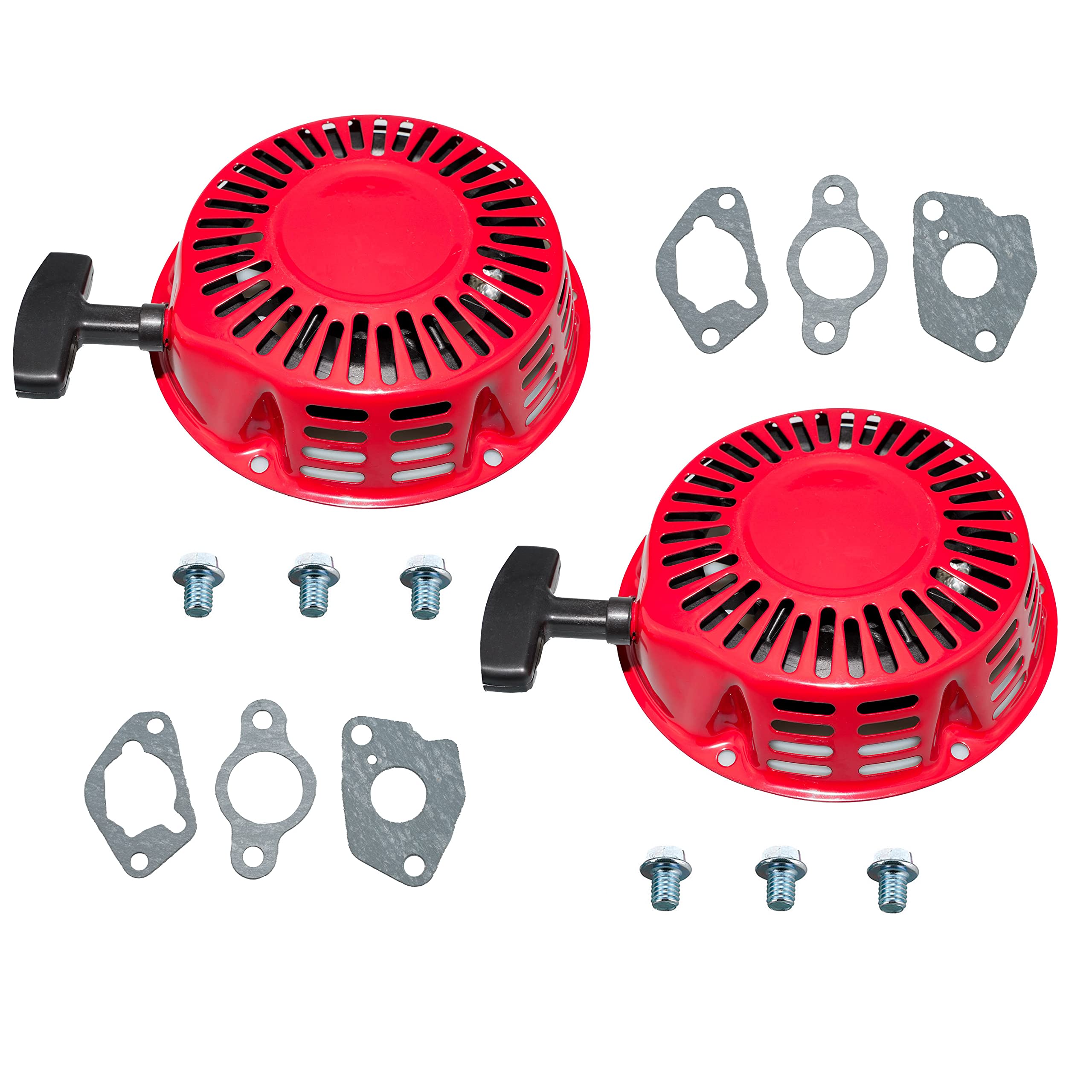 Ruma2 Pack Pull Start Recoil Starter Assembly for Honda GX240 GX270 8HP 9HP Engine