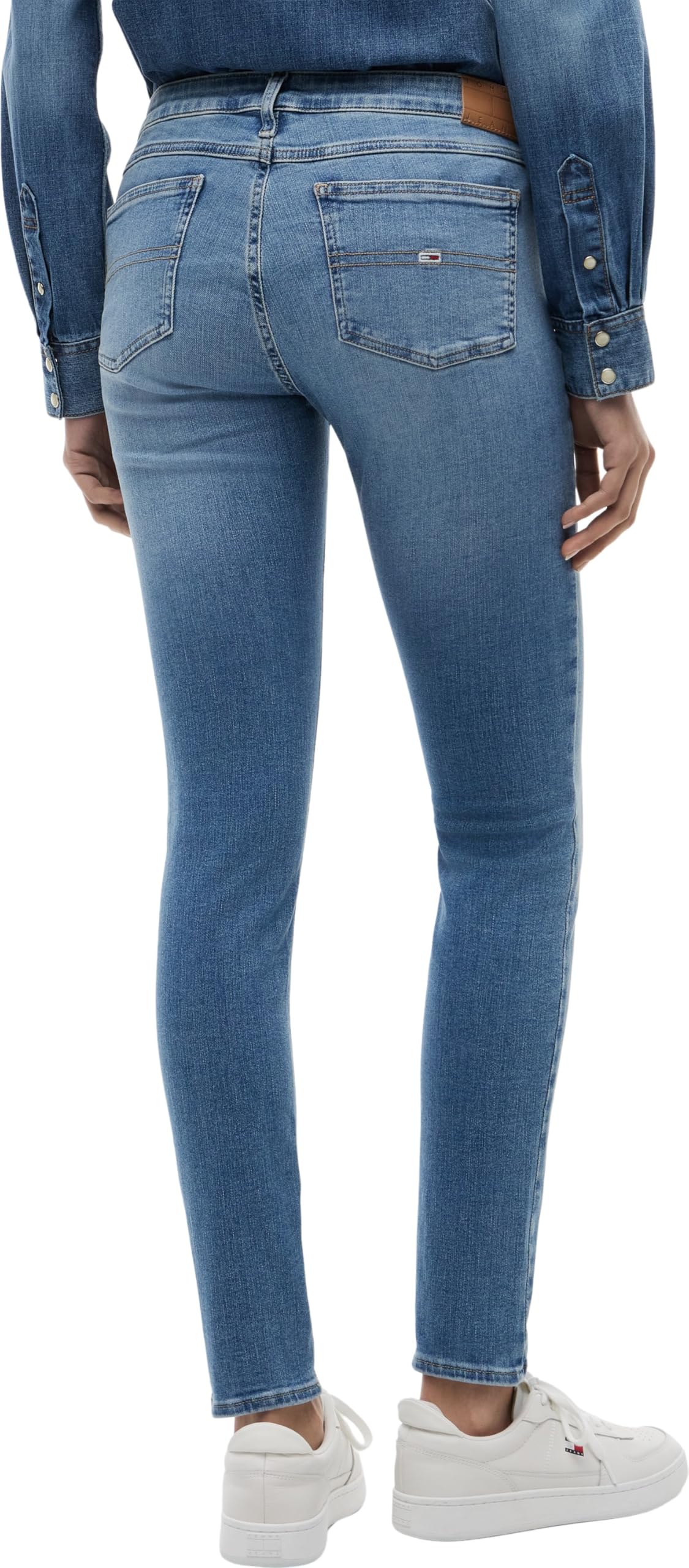 Tommy Jeans Damen Jeans Hose Sophie Stretch