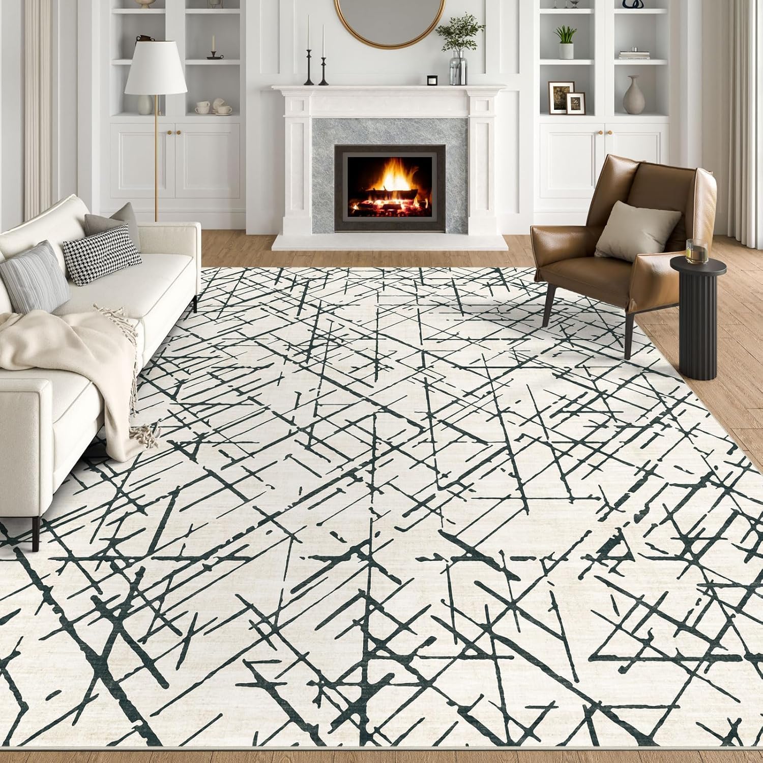Tapis de cuisine et salon antidérapant lavable pour éviter les glissades