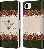 Vista 128 de Head Case Designs Frida Kahlo Blooms - Funda de piel con licencia oficial de Frida Kahlo Blooms para Apple iPhone 7 Plus/iPhone 8 Plus