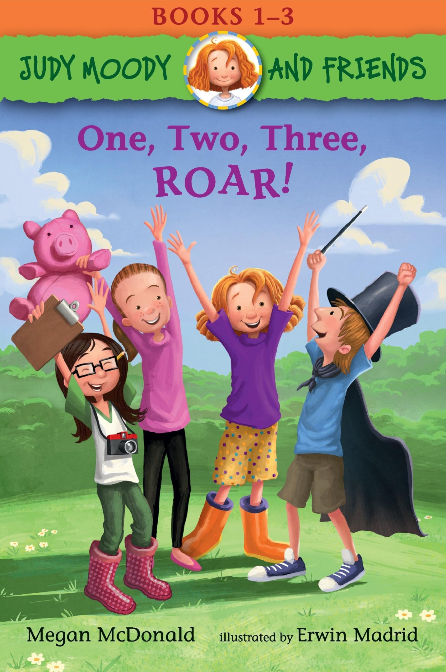 Judy Moody and Friends: One, Two, Three, ROAR!: 3 Books in 1: Books 1-3