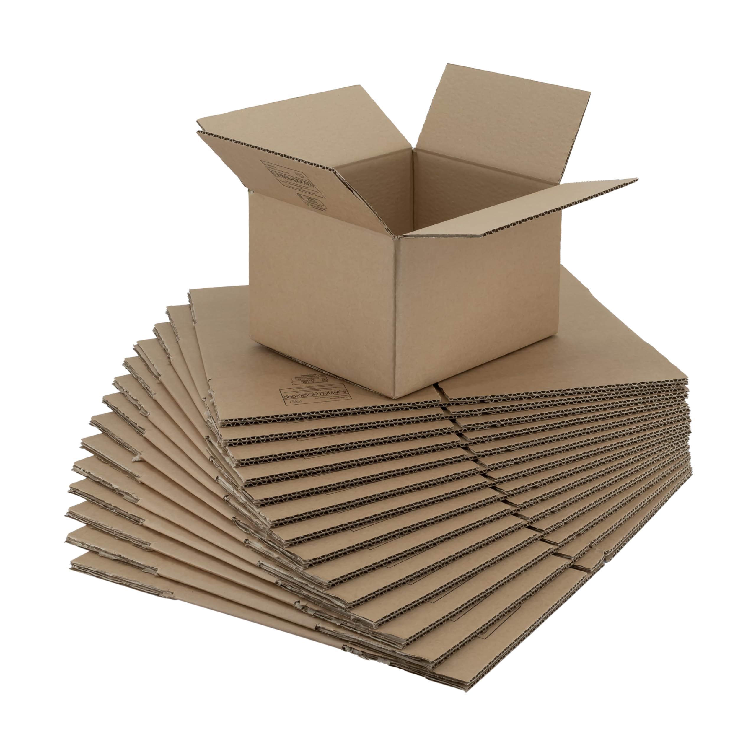 IMBALLAGGI 2000 Scatole Trasloco Onda Singola 23x20x15 Pack da 15 Cartoni Resistenti per Trasloco e Spedizioni