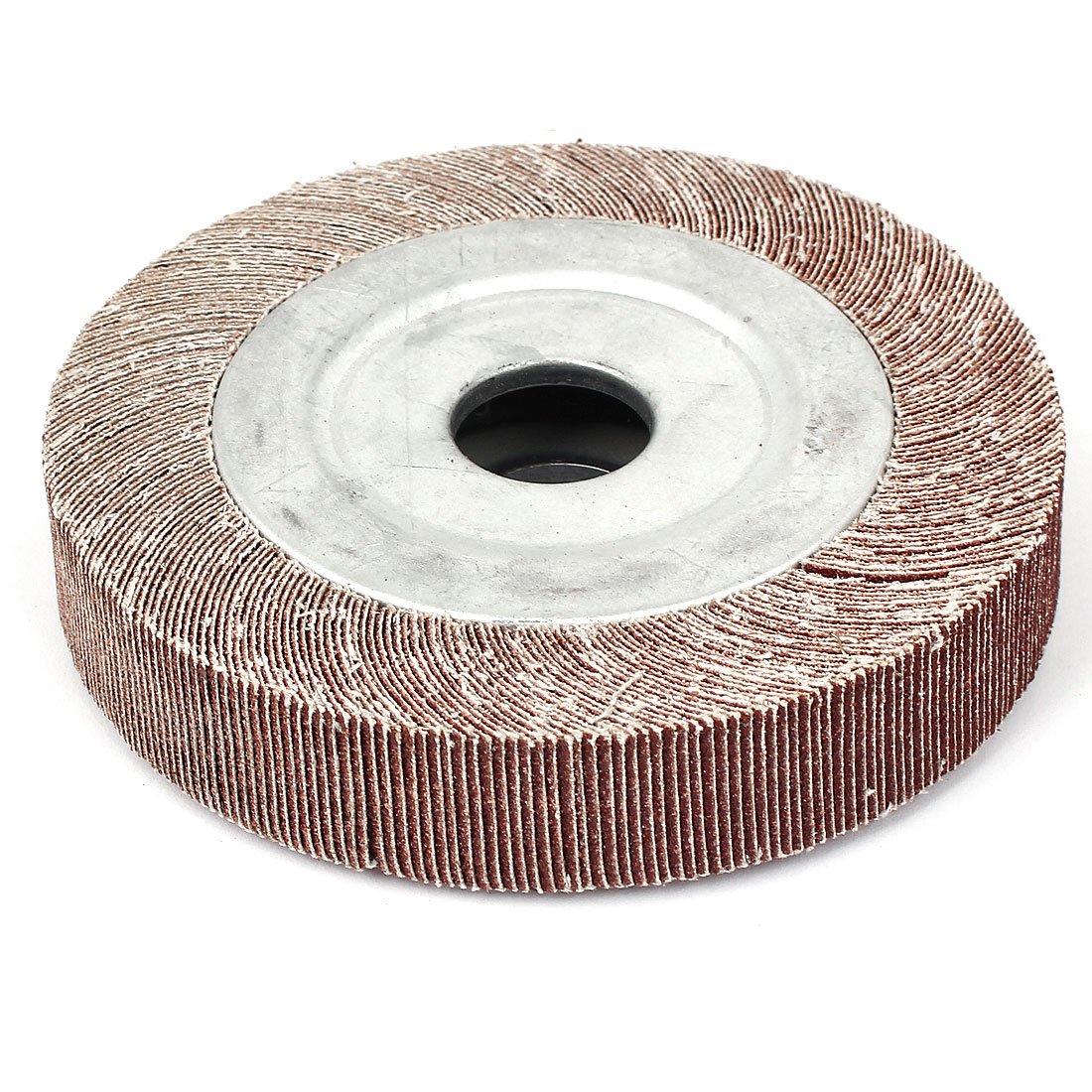 ぽむ Amazon.co.jp: Aexit 133 mm Dia 80 Grit 1'ドリル穴25 mm厚フラップ