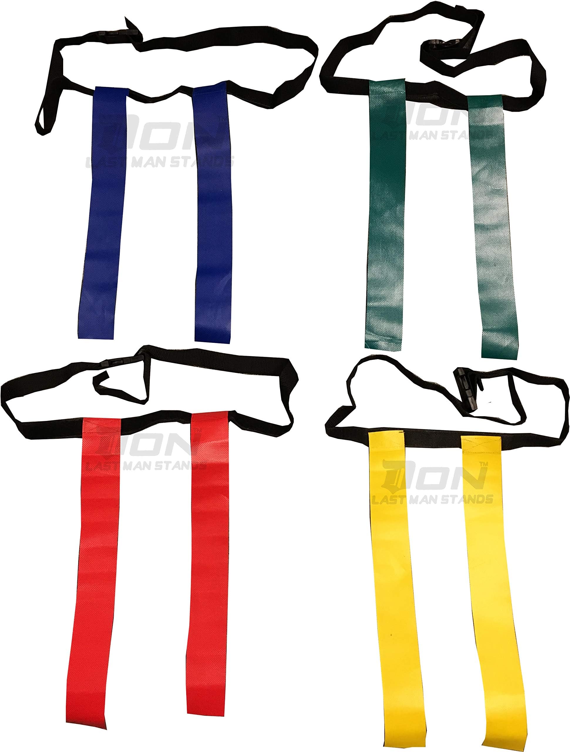 DON Touch Rugby Tackle Tag 10 Belt and 20 Flags - Yellow