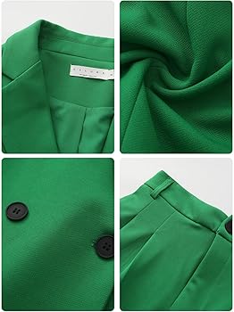 Amazon.com: EXLURA Women's Business Blazer and High Elastic Waist