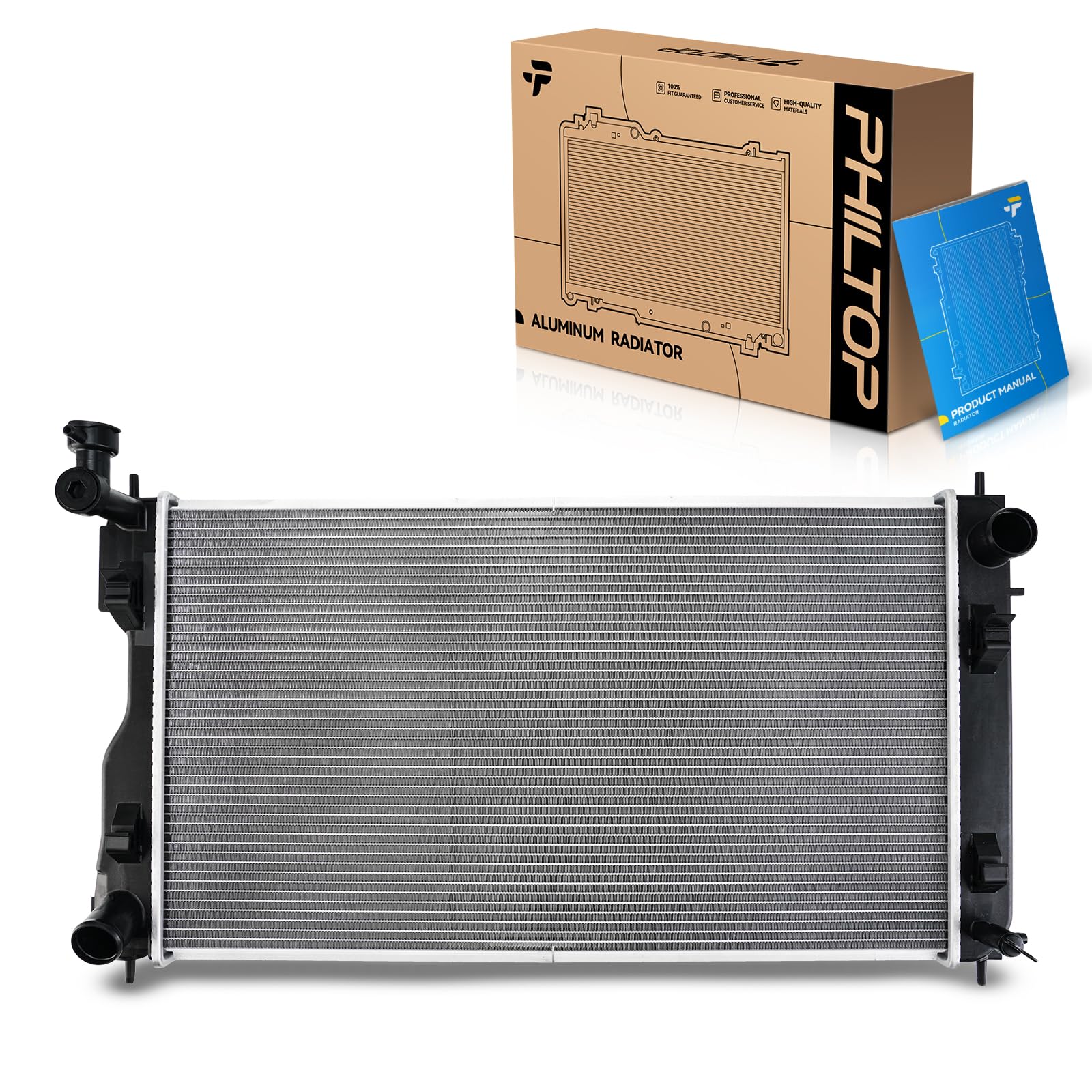 PHILTOP Radiator Compatible with 2018-2024 Crosstrek 2017-2023 Impreza