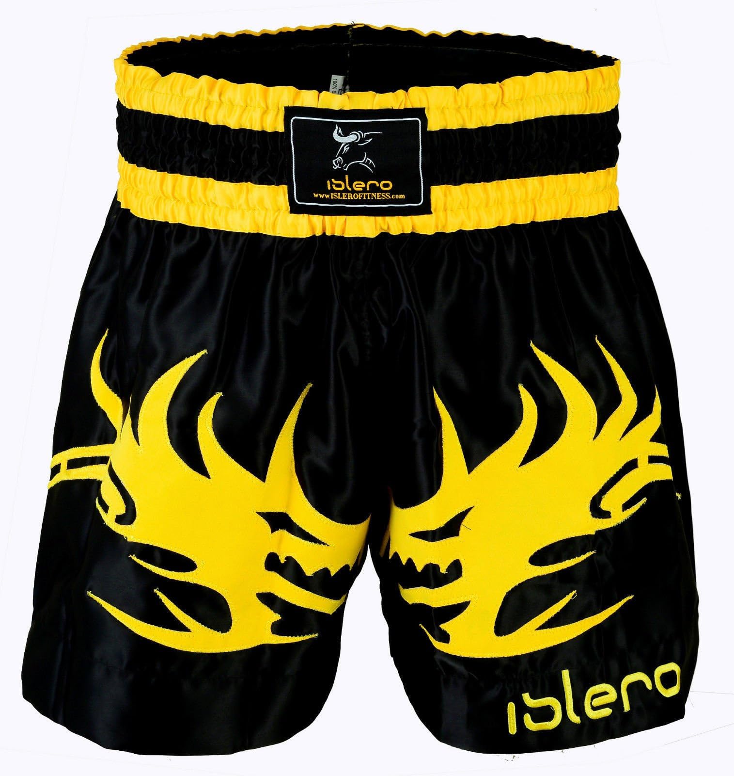 Islero Muay Thai Shorts Fight MMA Kick Boxing Shorts Grappling Martial Arts Gear UFC Cage Fighting Shorts Mens Clothing