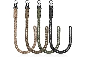 Stay Secure with Our Durable 4-Piece Strong Lanyard Set