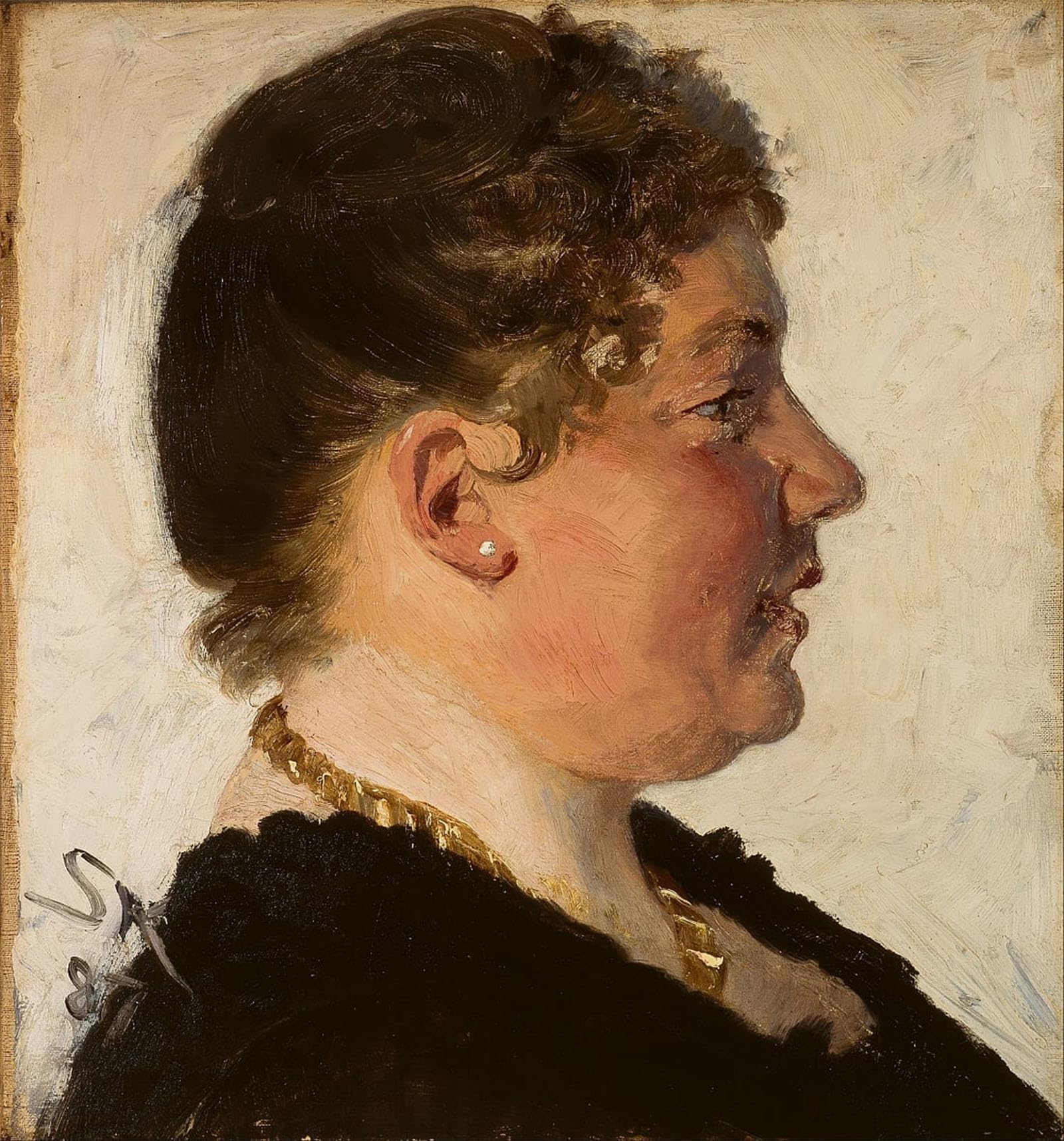 POSTERIIk Famous Modern Artwork Art Mural Beatrice Diderichsen by Peder Severin Krøyer Oil Paintings Pictures for Home Decor 60x90cm
