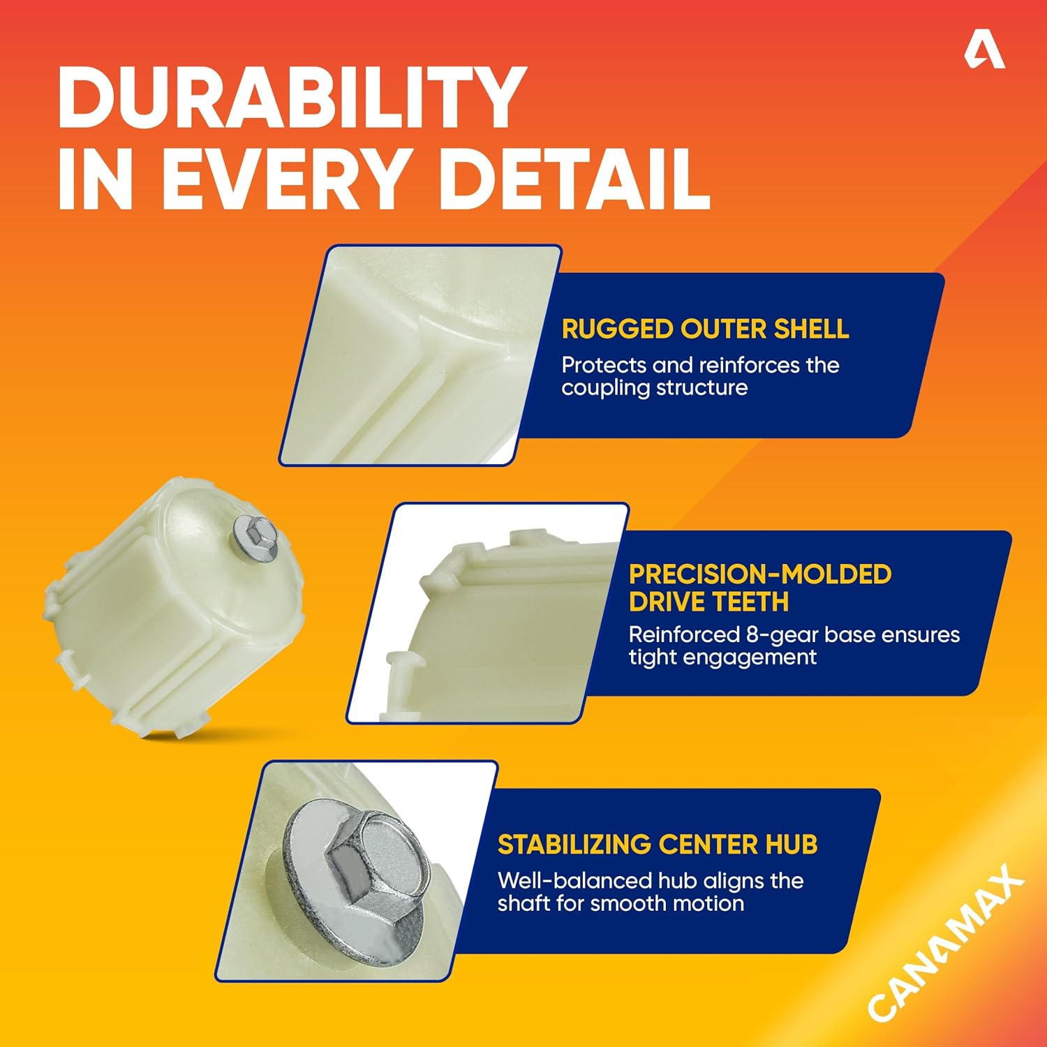 【Upgraded 2026】WH49X10042 Washer Agitator Coupling Kit - Compatible with GE & Hotpoint Washers - Replaces AP3964635 1195917 175D2846P001 WH02X10037 WH02X1200 WH2X10037 WH2X1200