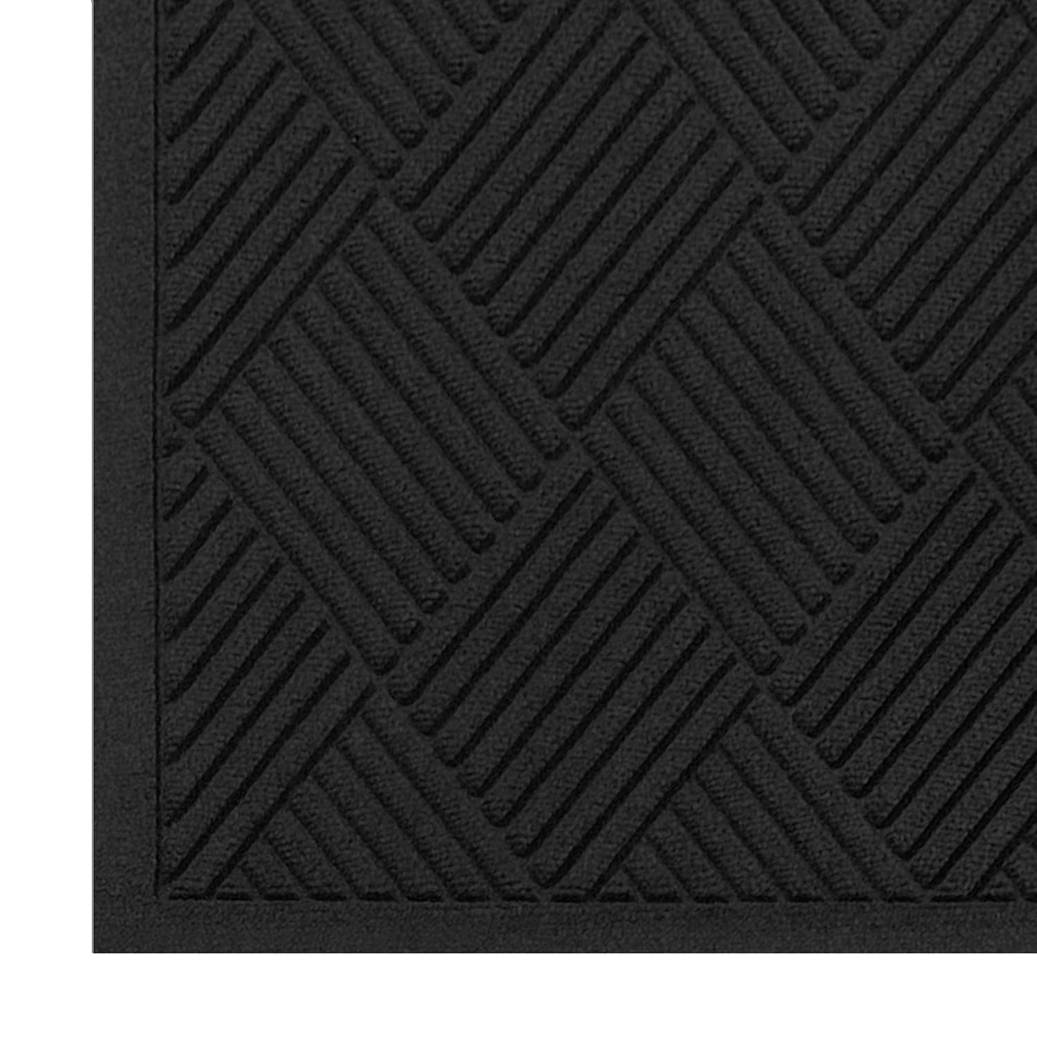 M+A Matting – 221540036 221 WaterHog Fashion Diamond Polypropylene Fiber Entrance Indoor/Outdoor Floor Mat, SBR Rubber Backing, 6′ Length x 3′ Width, 3/8″ Thick, Charcoal M+A Matting – 221540036 221 WaterHog Fashion Diamond Polypropylene Fiber Entrance Indoor/Outdoor Floor Mat, SBR Rubber Backing, 6′ Length x 3′ Width, 3/8″ Thick, Charcoal