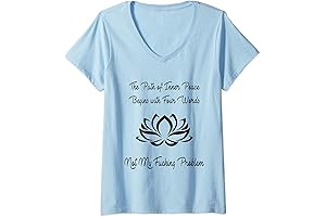 Women's The Path of Inner Peace Not My Fucking Problem V-Neck T-Shirt