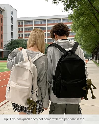 Miniatura 3 de Mochila para escuela, mochila de escuela secundaria para adolescentes, niñas y niños, Negro pequeño, Mochilas Daypack