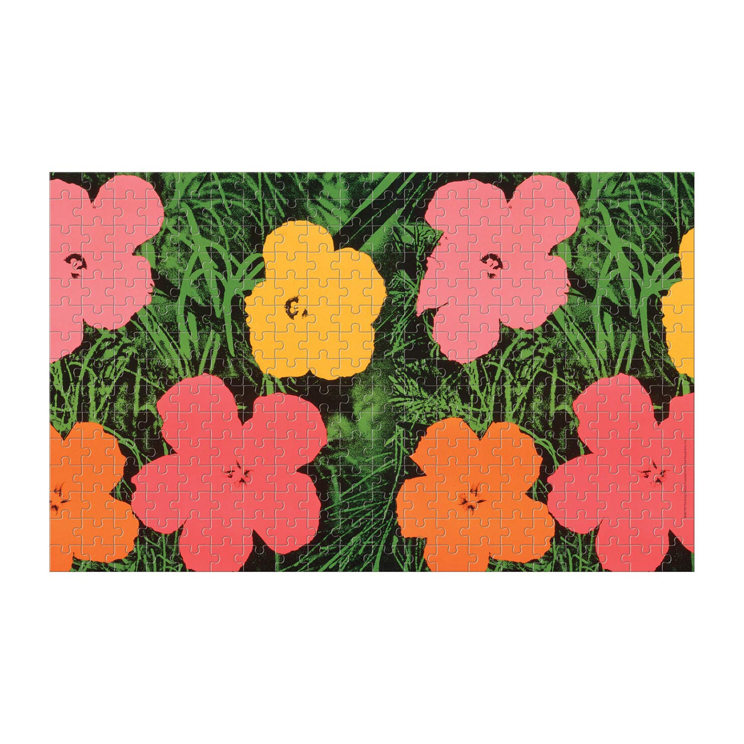 Amazon | Andy Warhol Flowers 300 Piece Lenticular Puzzle