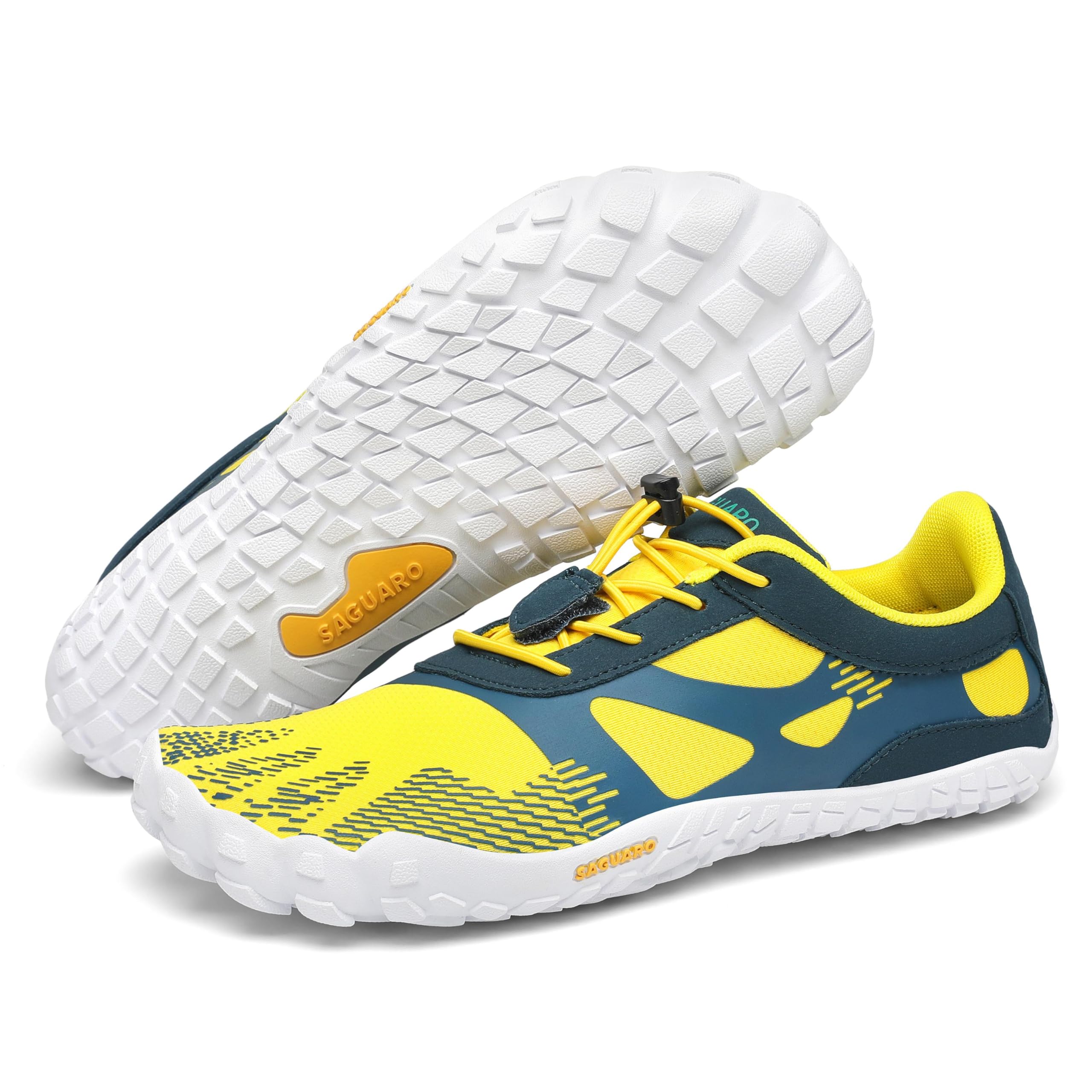 SAGUARO Unisex Barfußschuhe Leicht rutschfest Traillaufschuhe für Outdoor & Indoor