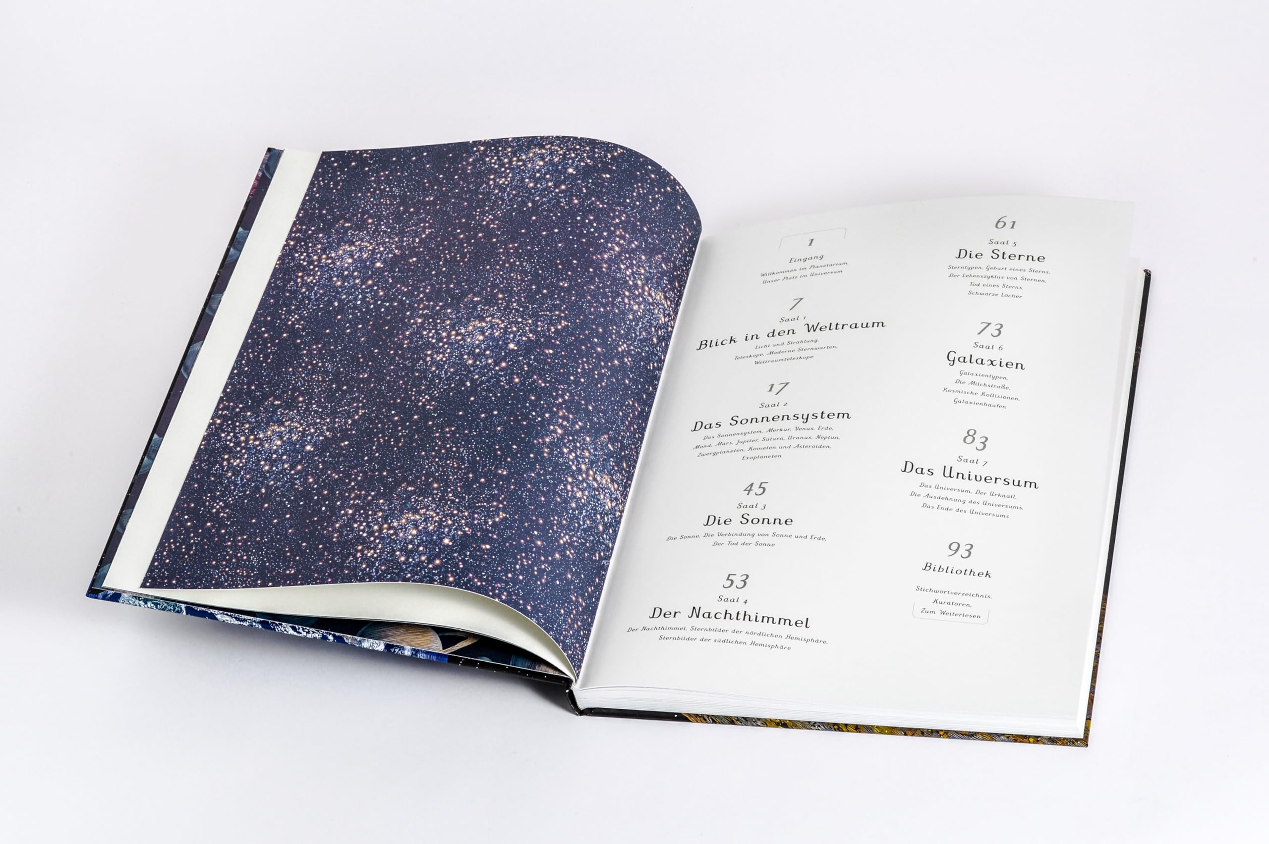 Das Planetarium: Sachbilderbuch im Großformat für Kinder ab 8 Jahren mit Illustrationen von Chris Wormell zu fernen Galaxien