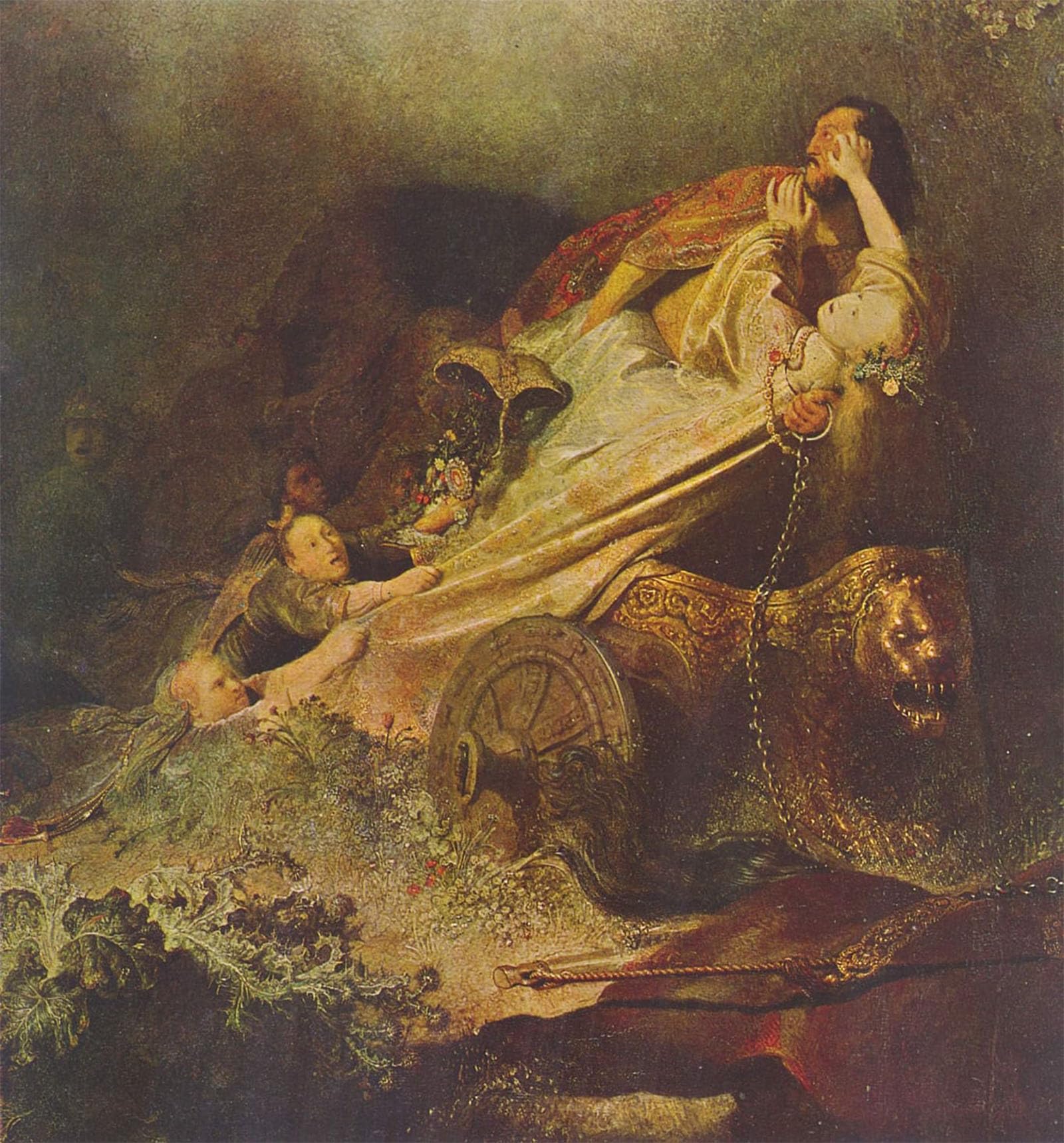 POSTERIIk Famous Print Pop Art Wall Art Graffiti The abduction of proserpina by Rembrandt van Rijn Art Prints for Home Decor 60x90cm