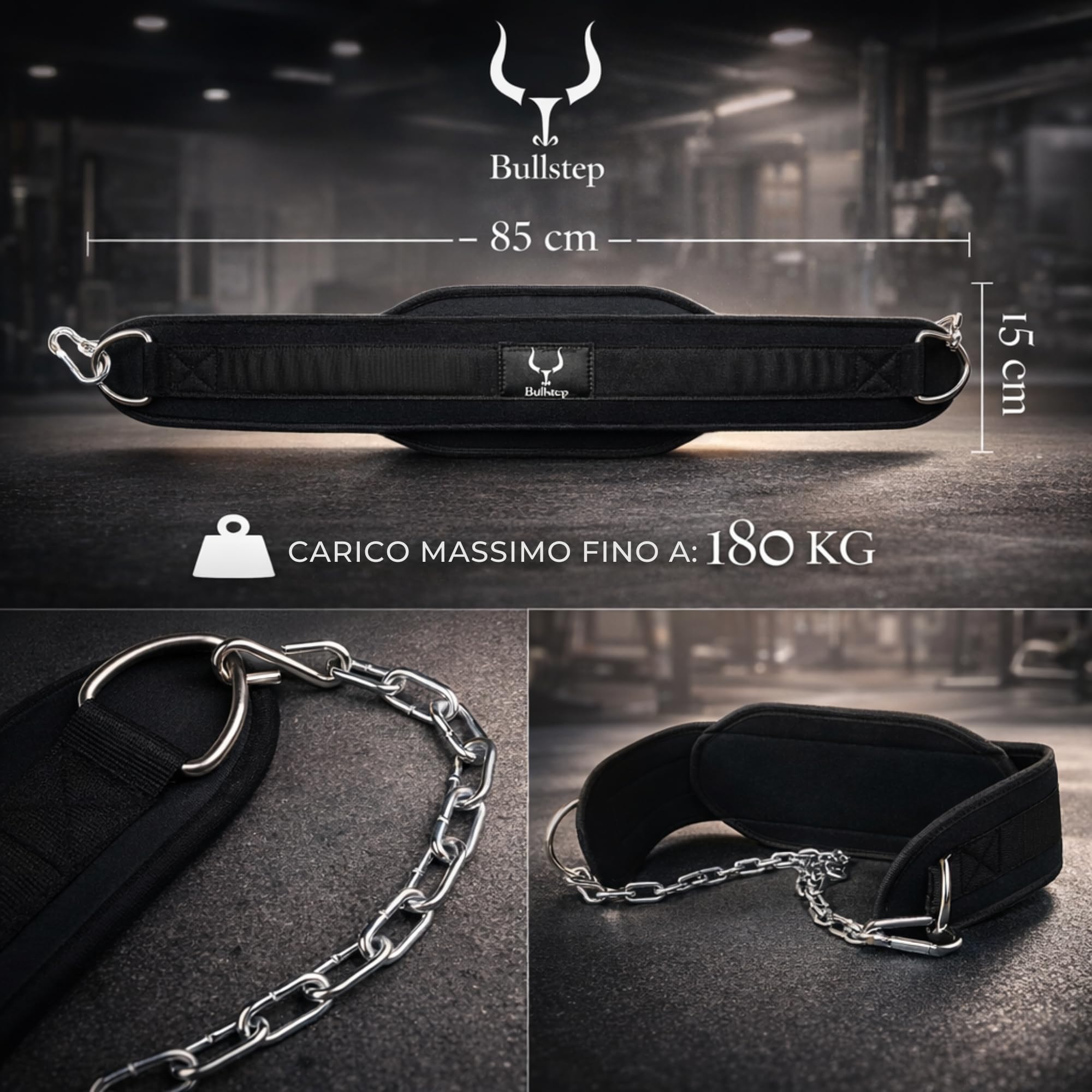 Cintura Zavorra Calisthenics | Cintura per Zavorra Palestra Sollevamento Pesi | Cintura Dip | Cintura Sovraccarico Con Catena In Acciaio Per Squat Trazioni Pull up Crossfit