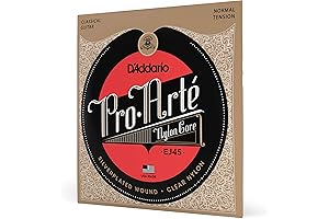D'Addario EJ45 Pro-Arte Nylon Classical Guitar Strings: Perfect Harmony for Nylon-Stringed Guitars