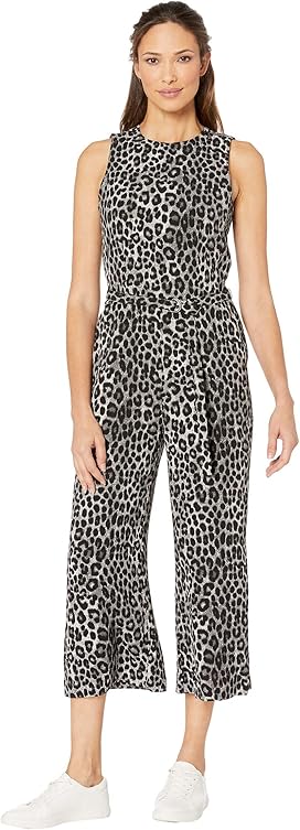michael kors floral georgette jumpsuit