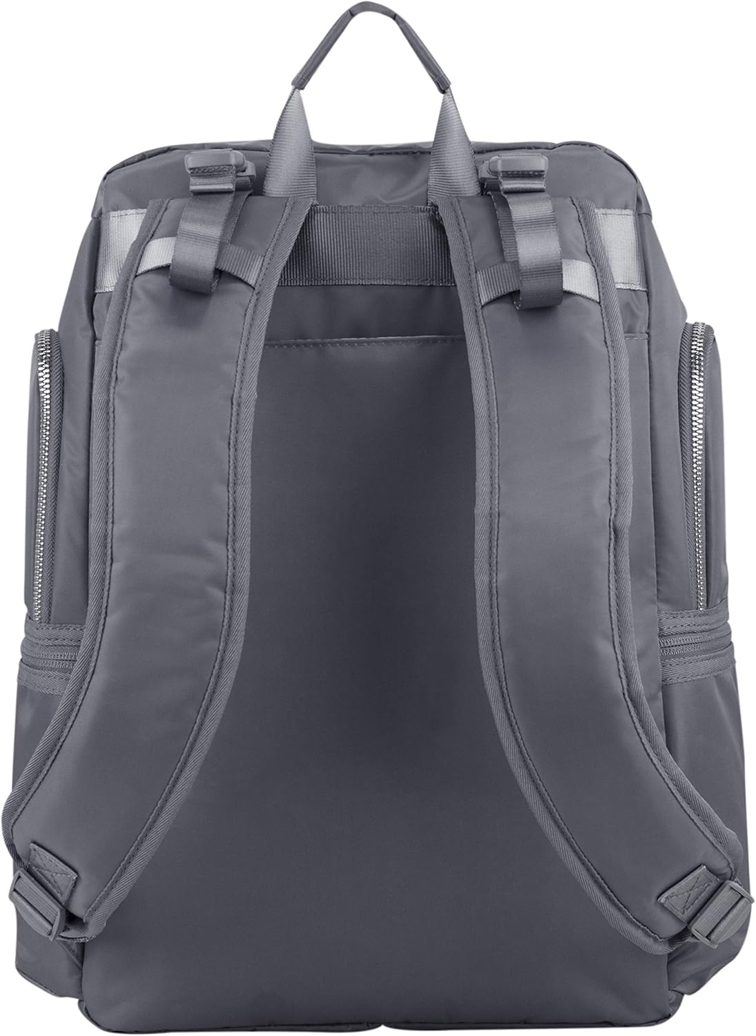 BODHI Baby Waterproof Multi-Function Travel Essentials Baby Tote Diaper Bag Backpack Changing Pad, Stroller Straps for Parents, Unisex, Ash Gray - Image 5