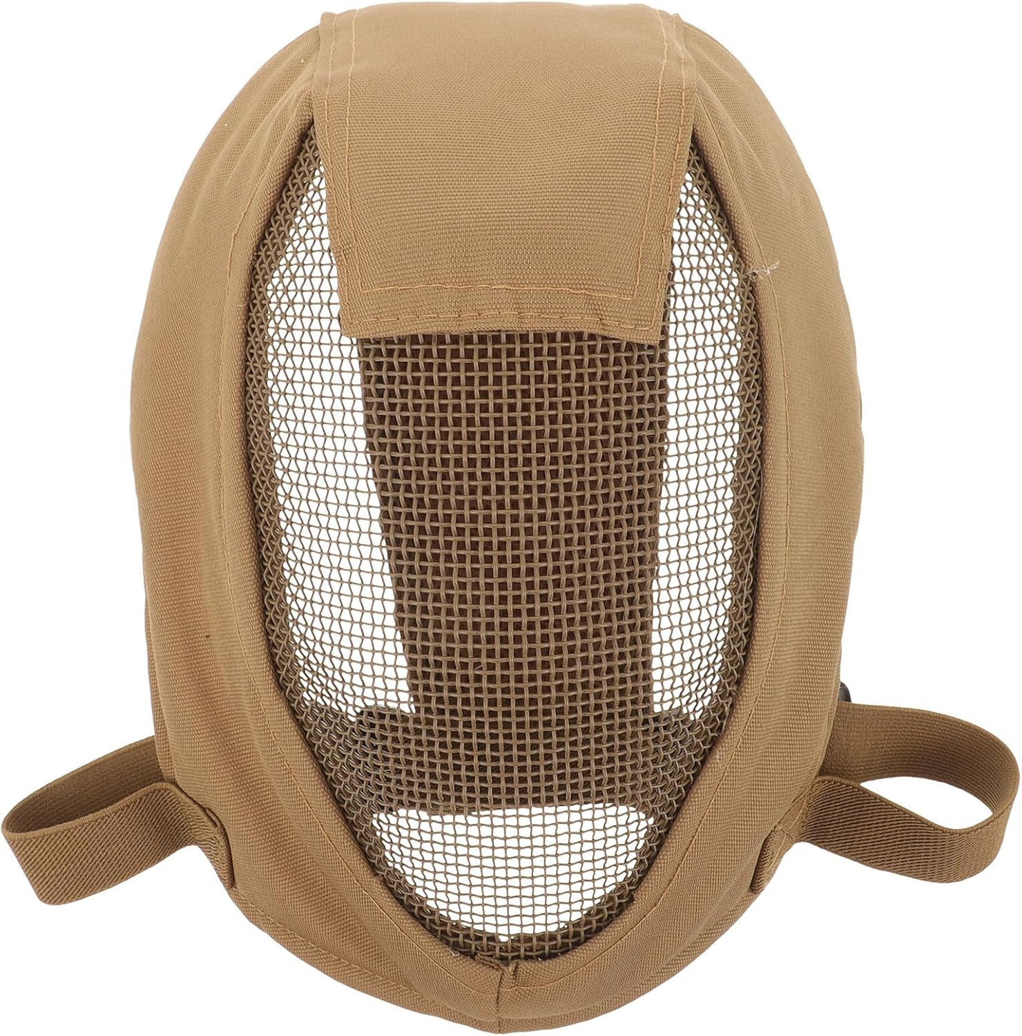 MAGICLULU Fencing Face Mask Full Face Steel Mesh Protective Breathable Military Style Anti-Impact Mask for Outdoor Combat and Archery