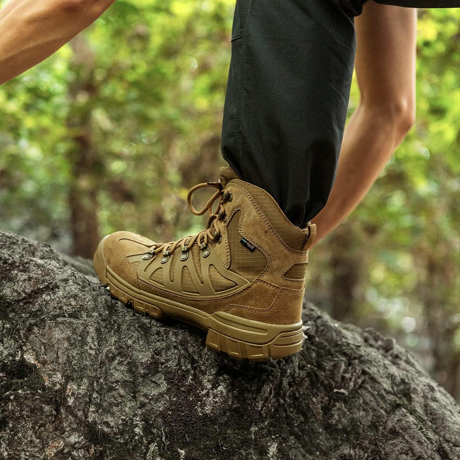 FREE SOLDIER Men's Waterproof Military Work Boots Tactical Hiking Boots Combat Boots : Everything Else