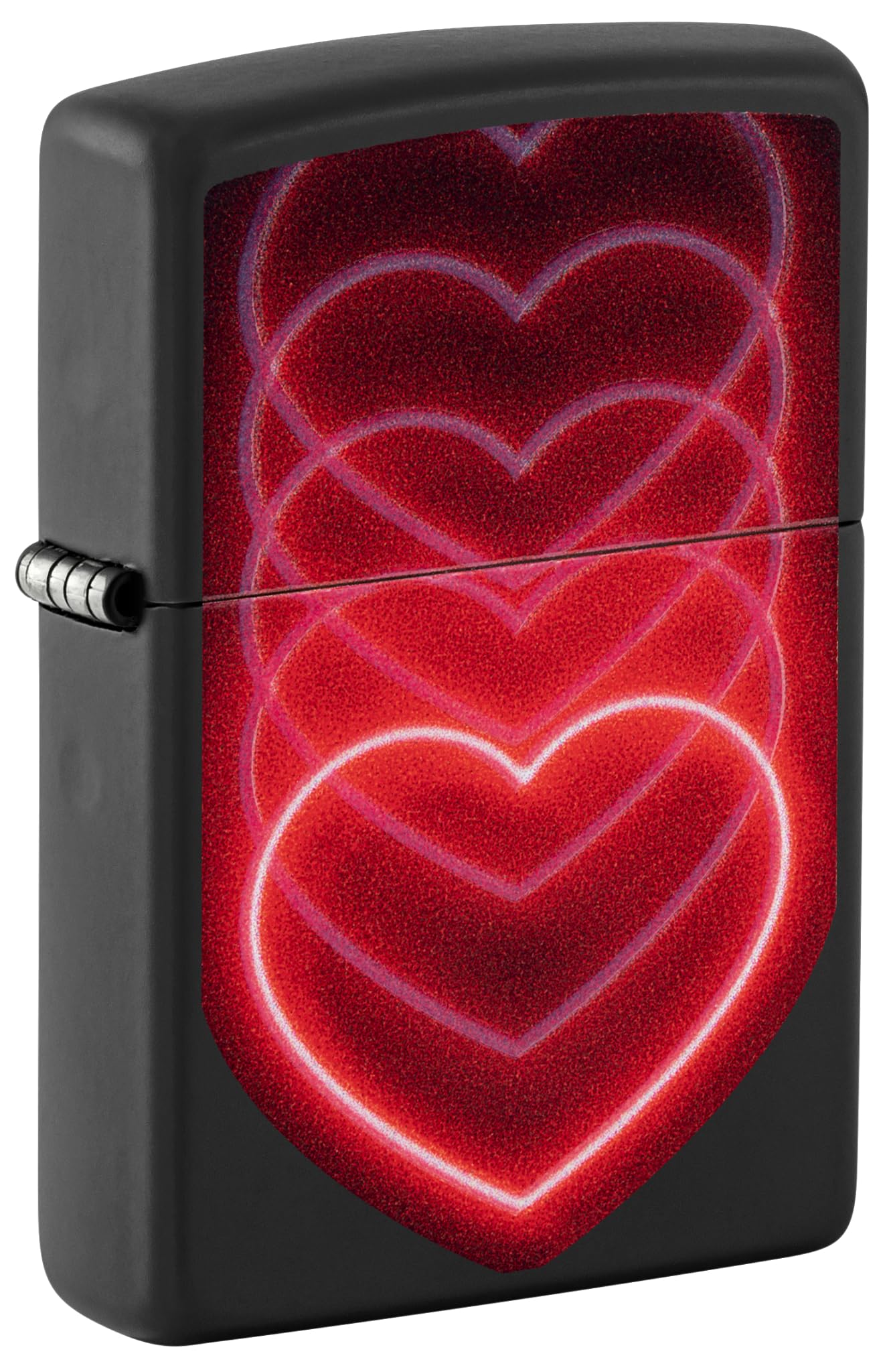 Briquet Zippo d'Exception Noir Mat Fabriqué Aux États-Unis Qualité Tempête