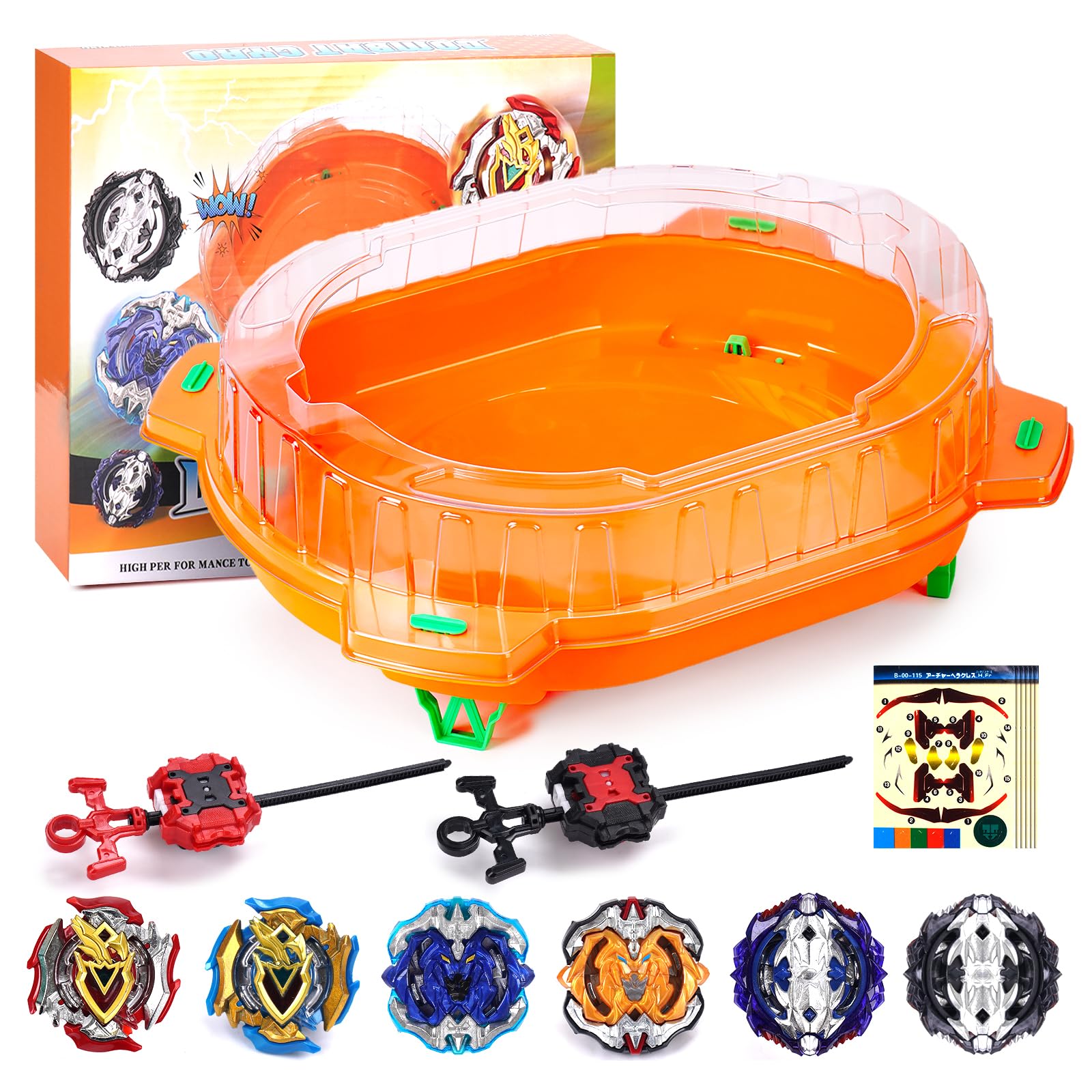 Hasbro Beyblade 36304758 Burst QuadDrive Beystadium - Battle Game Stadium, speelgoed voor kinderen vanaf 8 jaar,eén maat,Meerkleuren : Hasbro