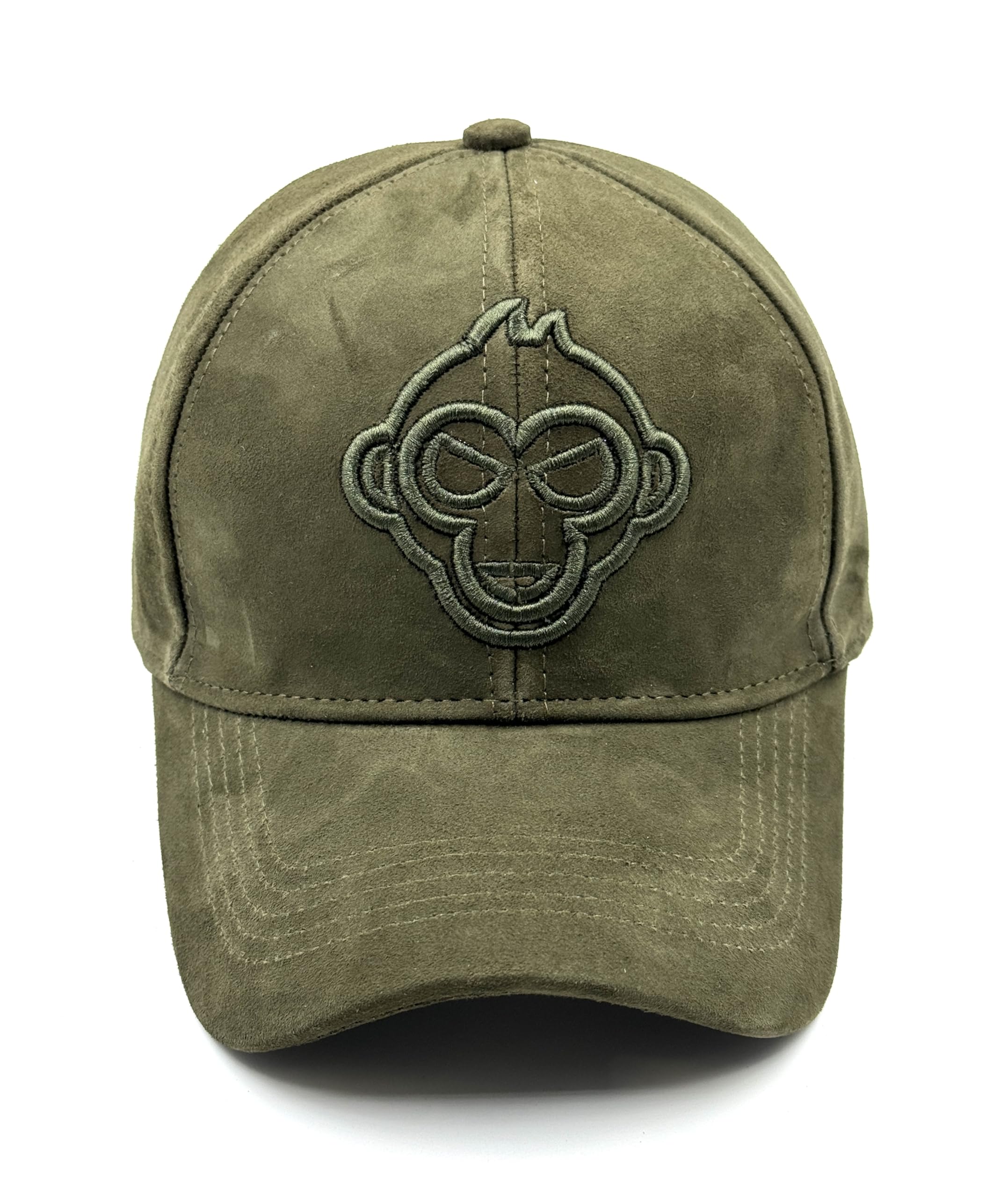 urban apes Pure Leather Cap for Mens and Womens Adjustable Cap Cap Pure Suede Leather Cap-picture-23