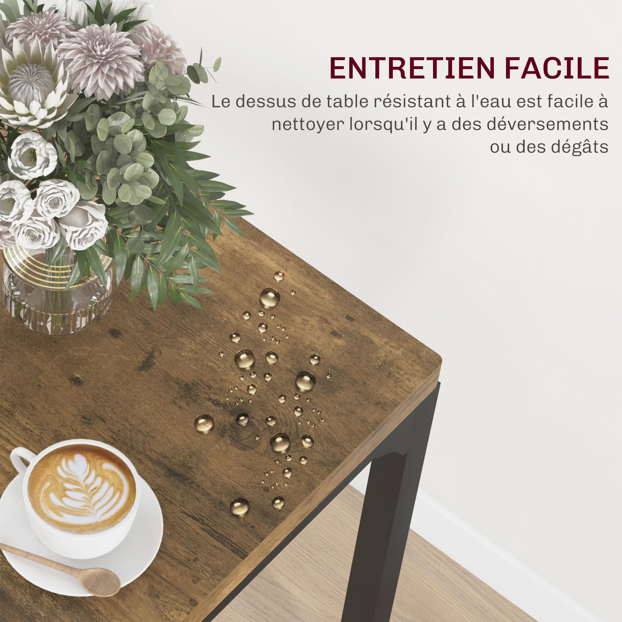 Hoeveel stoelen aan je rechthoekige tafel? | Table du Sud