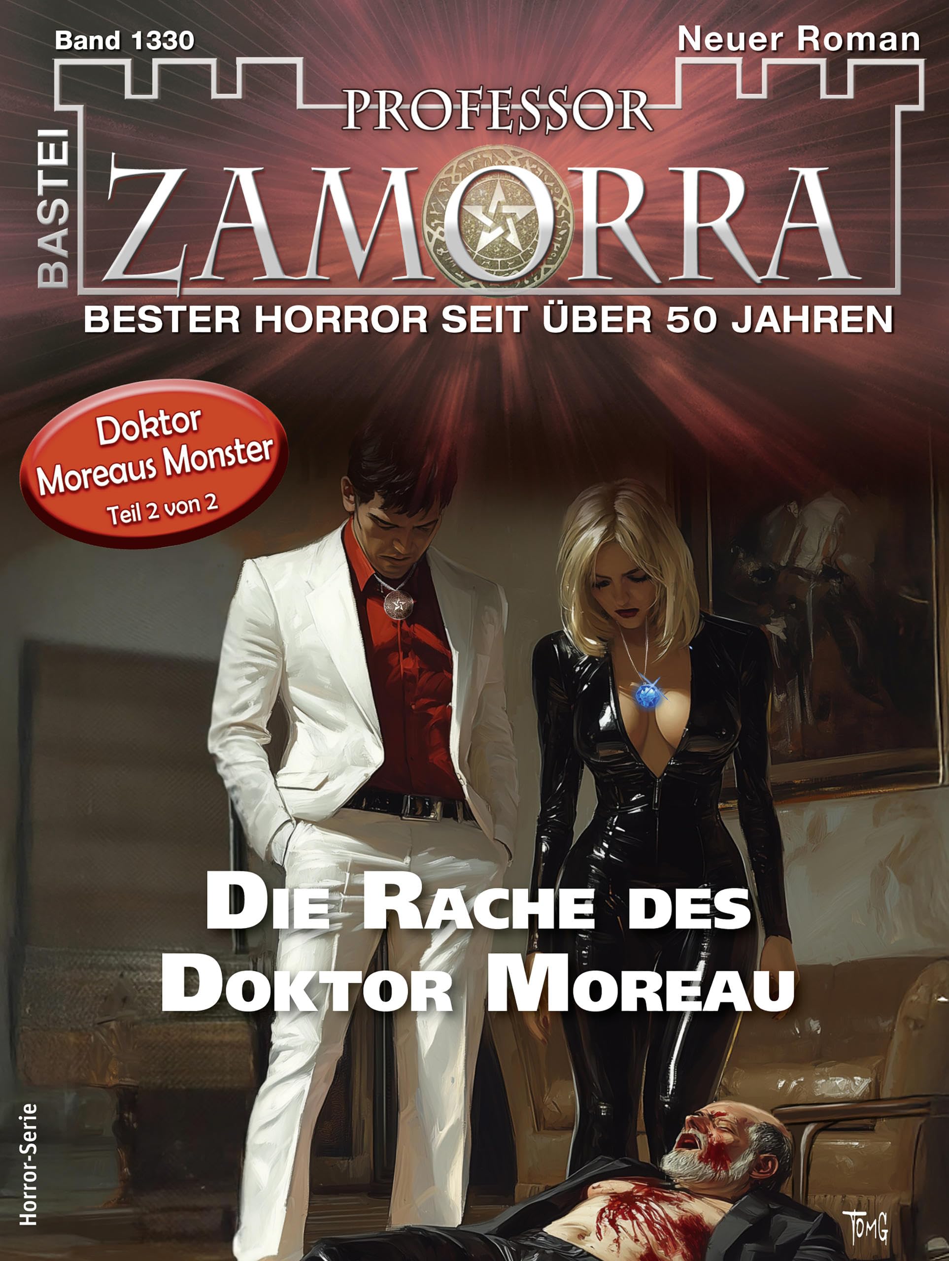 Cover of Professor Zamorra, #1330: Die Rache des Doktor Moreau