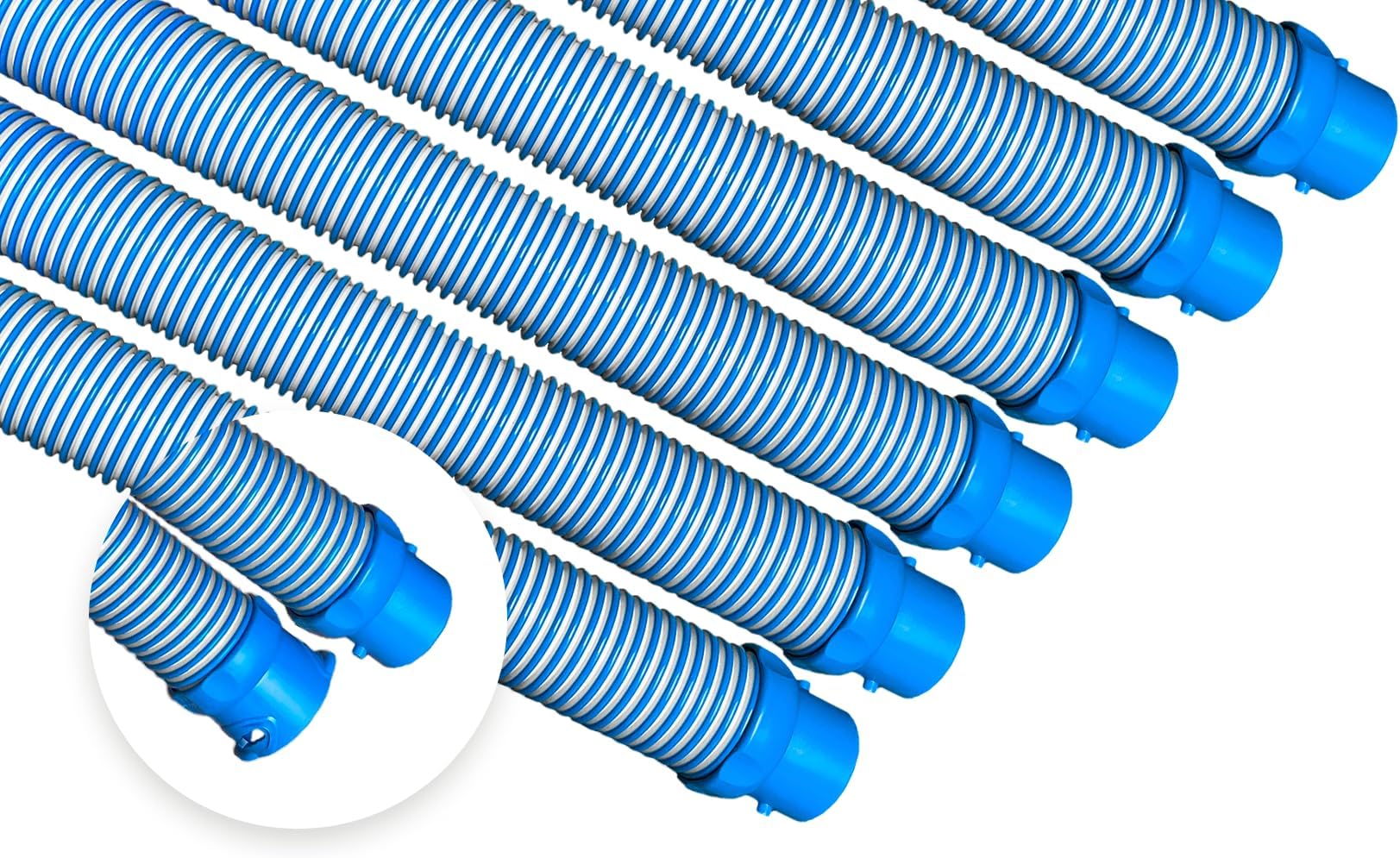 One Year Manufacture Warranty Universal Swimming Pool Vacuum Cleaner Hose Compatible with Zodiac Baracuda MX6 MX8 X7 T3 T5 Length 3ft (1meter)" (6, Zodiac Twist Lock)