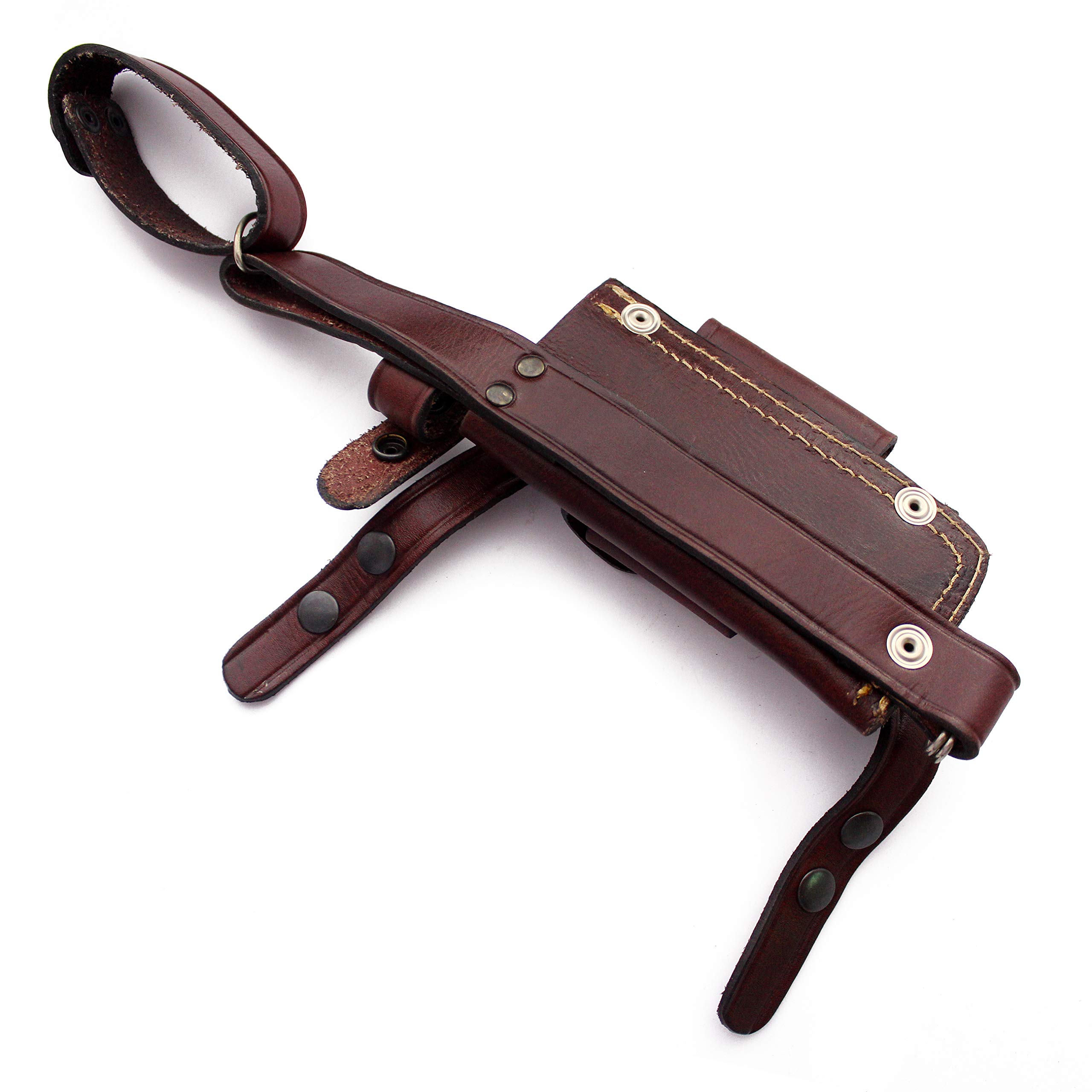 GCS Custom handmade Leather Sheath for Hunting knife Survival knife