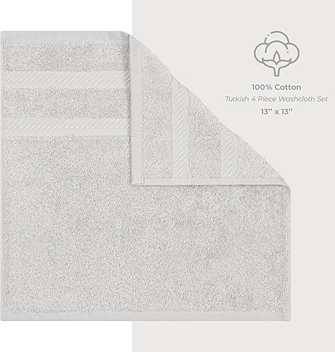 Miniatura 372 de American Soft Linen - Juego de 4 toallas de baño, 100% de algodón turco de 27 x 54 pulgadas, toallas de baño extragrandes, toallas para ducha