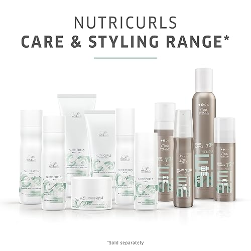 Miniatura 9 de WELLA PROFESSIONALS Máscara Nutricurls para ondas y rizos nutren definir el cabello ondulado y rizado