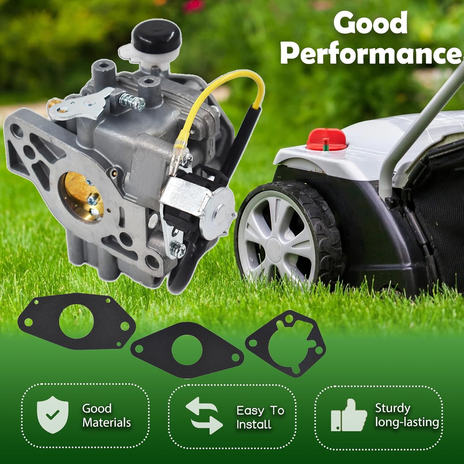 marddpair Carburetor with Gasket Replacement for Kohler CH18 CH20 CH22 CH25 CH640 18HP 20HP 22HP 25HP 2485332-S 2485335-S