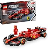 LEGO Speed Champions Ferrari SF-24 F1 Race Car Toy with a Collectible Formula 1 Driver Minifigure - Gift for Father's Day - Model Kit for 10+ Year Old Boys & Girls or Adult Motorsport Fans - 77242 - 1